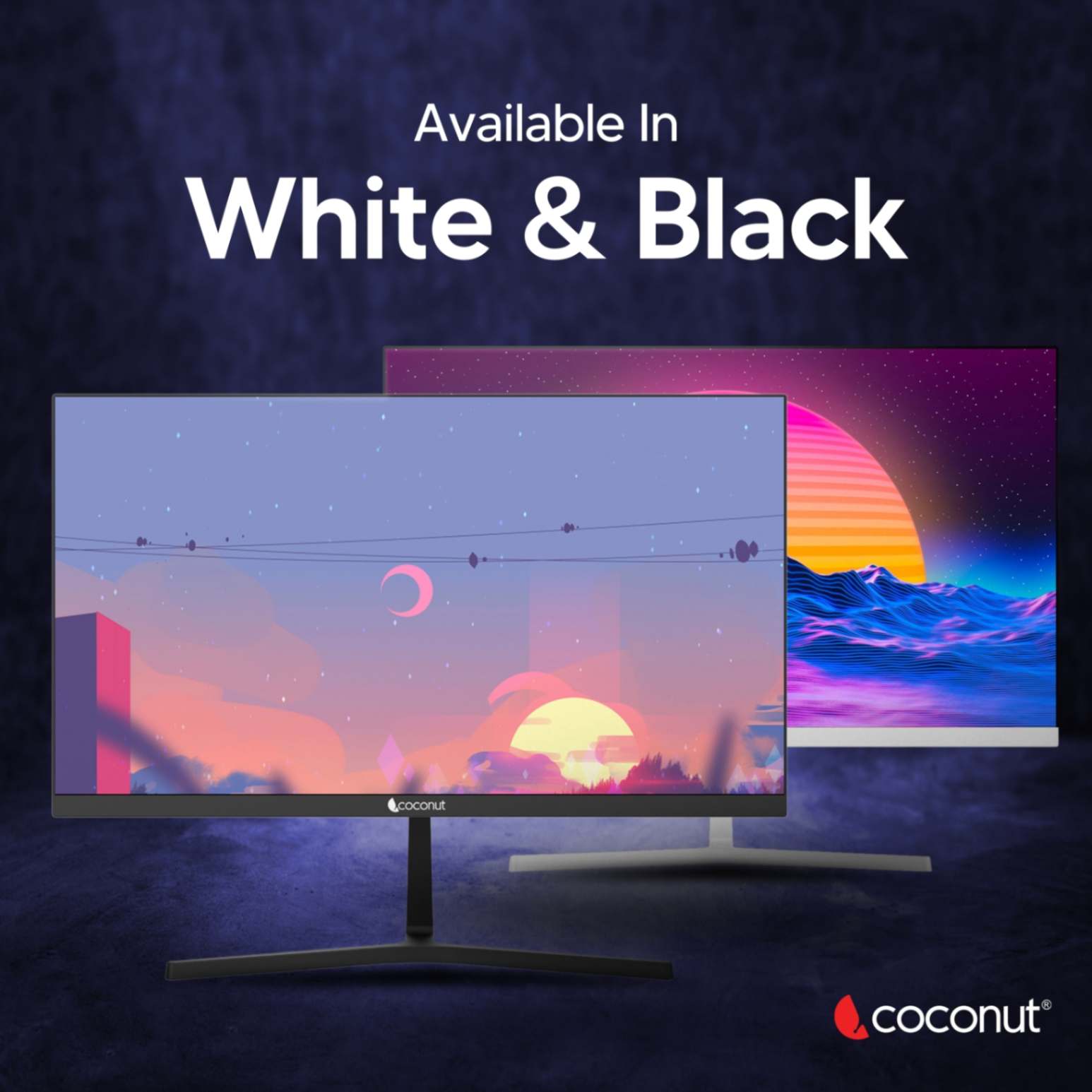 Best 24 Inch Monitor For Eyes 24HDA 24" LED Frameless Ultra slim HD Monitor, 75Hz Refresh Rate, 1080